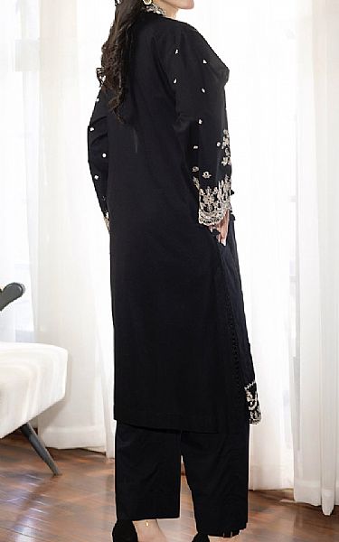 Lsm Black Lawn Suit (2 pcs) | Pakistani Lawn Dress in USA- Image 2