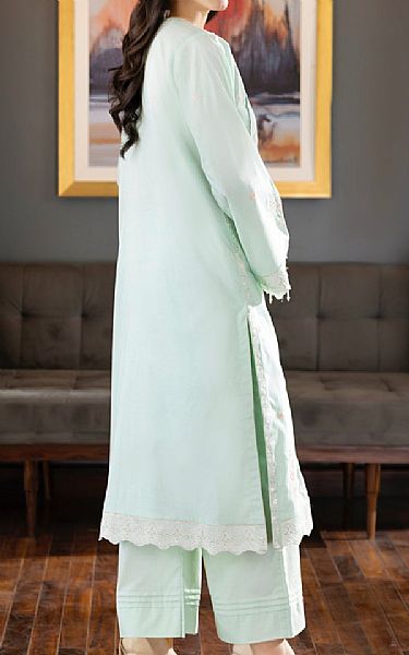 Lsm Summer Green Lawn Suit (2 pcs) | Pakistani Lawn Dress in USA- Image 2