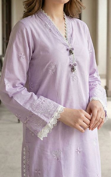Lsm Lavender Lawn Suit (2 pcs) | Pakistani Lawn Dress in USA- Image 2