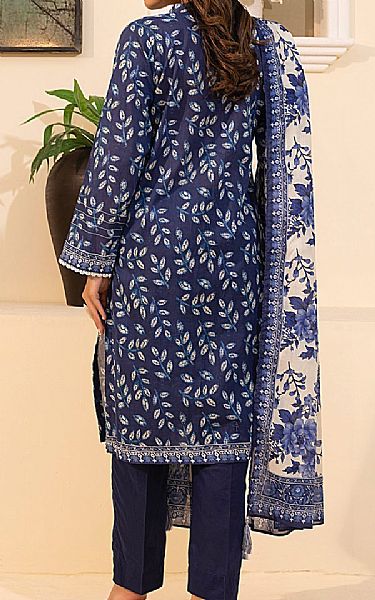 Lsm Navy Blue Lawn Suit | Pakistani Lawn Dress in USA- Image 2