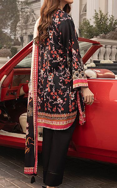 Lsm Black Lawn Suit | Pakistani Lawn Dress in USA- Image 2