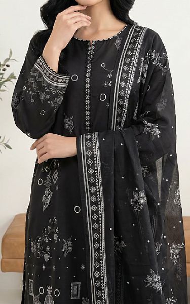 Lsm Black Lawn Suit | Pakistani Lawn Dress in USA- Image 2