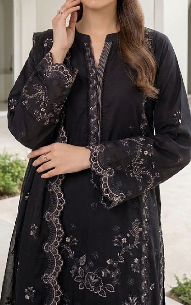 Lsm Black Lawn Suit | Pakistani Lawn Dress in USA- Image 2