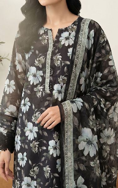 Lsm Black Lawn Suit | Pakistani Lawn Dress in USA- Image 2