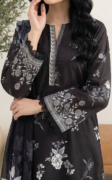 Lsm Black Lawn Suit | Pakistani Lawn Dress in USA- Image 2