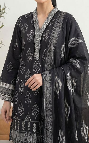 Lsm Black Lawn Suit | Pakistani Lawn Dress in USA- Image 2