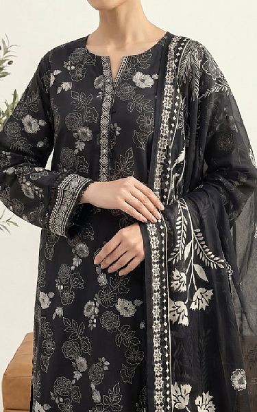 Lsm Black Lawn Suit | Pakistani Lawn Dress in USA- Image 2