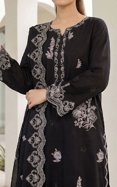 Lsm Black Lawn Suit | Pakistani Lawn Dress in USA- Image 2