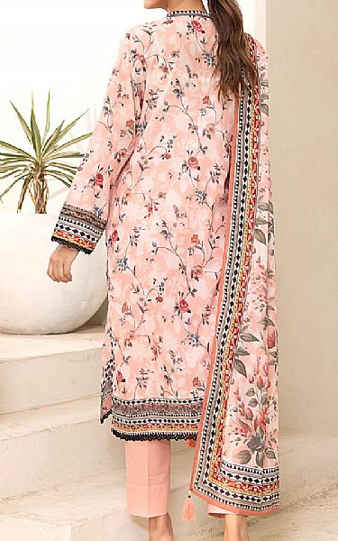 Lsm Pink Lawn Suit | Pakistani Lawn Dress in USA- Image 2