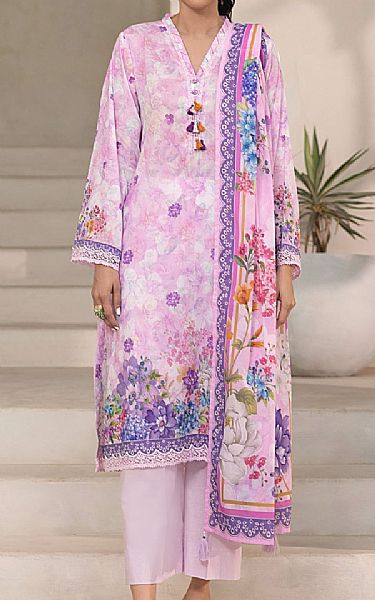 Lsm Pink Pearl Lawn Suit | Pakistani Lawn Dress in USA- Image 1
