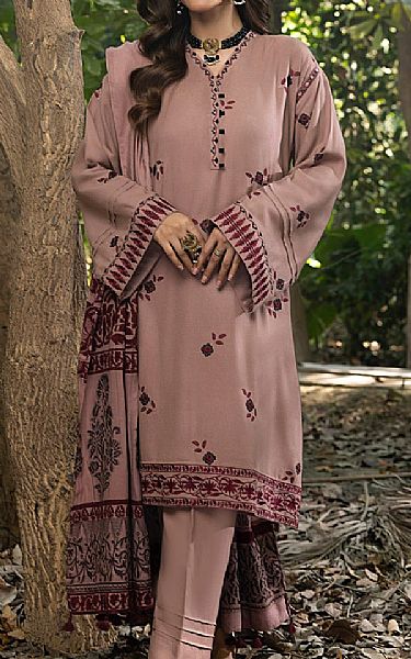 Lsm Brandy Rose Slub Suit | Pakistani Winter Dresses in USA- Image 1