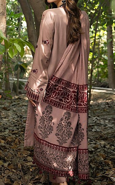 Lsm Brandy Rose Slub Suit | Pakistani Winter Dresses in USA- Image 2