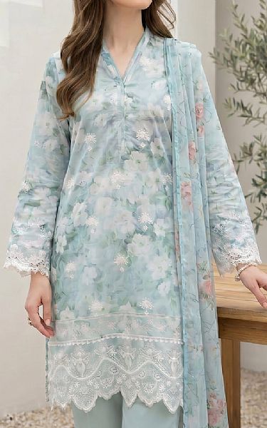Lsm Sea Mist Lawn Suit | Pakistani Lawn Dress in USA- Image 2