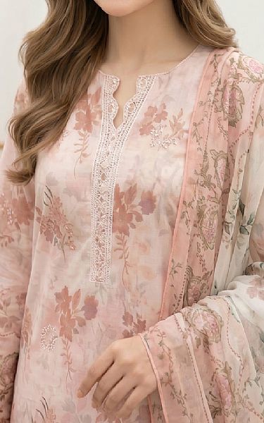 Lsm Oyster Pink Lawn Suit | Pakistani Lawn Dress in USA- Image 2