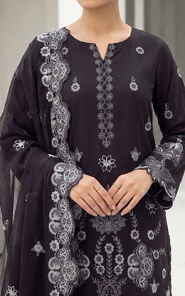 Lsm Black Lawn Suit | Pakistani Lawn Dress in USA- Image 2