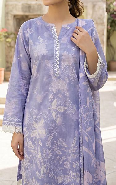 Lsm Lavender Lawn Suit | Pakistani Lawn Dress in USA- Image 2