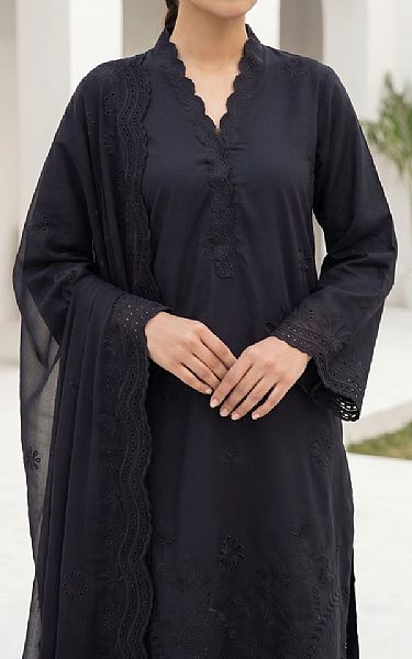 Lsm Black Lawn Suit | Pakistani Lawn Dress in USA- Image 2