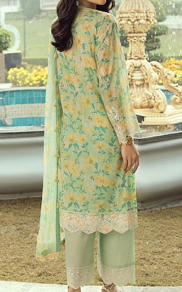 Lsm Sage Green Lawn Suit | Pakistani Lawn Dress in USA- Image 2