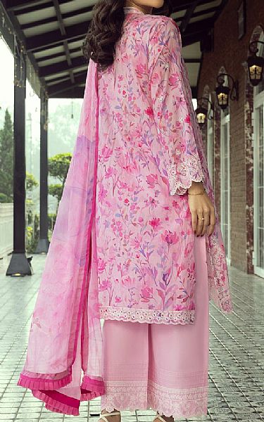 Lsm Pink Lawn Suit | Pakistani Lawn Dress in USA- Image 2