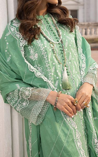 Lsm Light Green Lawn Suit | Pakistani Lawn Suits- Image 2