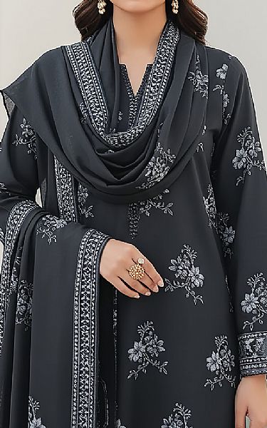 Lsm Black Pashmina Suit | Pakistani Winter Dresses in USA- Image 2