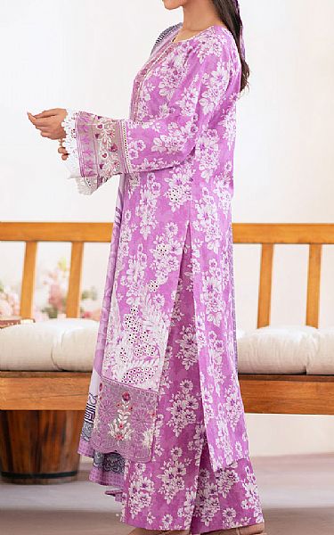 Mahnur Lavender Khaddar Suit | Pakistani Winter Dresses in USA- Image 2
