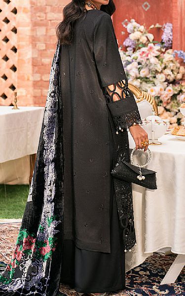 Mahnur Black Kotrai Suit | Pakistani Winter Dresses in USA- Image 2