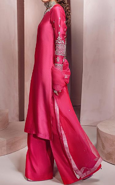 Mahum Asad Blush Berry | Pakistani Pret Wear Clothing by Mahum Asad- Image 2