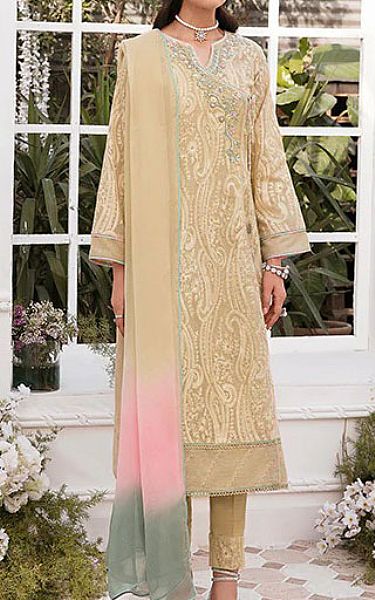 Mahum Asad Lotus | Pakistani Pret Wear Clothing by Mahum Asad- Image 1