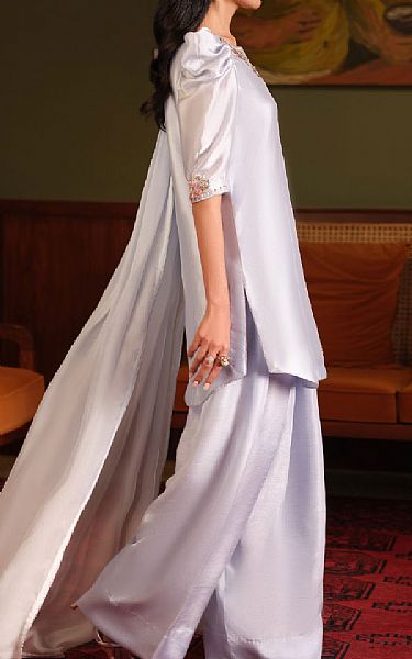 Mahum Asad Blue Infusion | Pakistani Pret Wear Clothing by Mahum Asad- Image 2