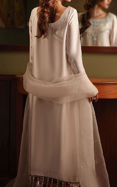 Mahum Asad Silk Foam | Pakistani Pret Wear Clothing by Mahum Asad- Image 2