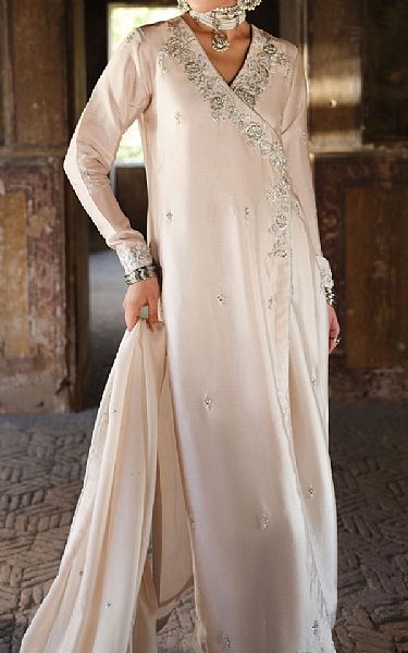 Mahum Asad White Noise | Pakistani Pret Wear Clothing by Mahum Asad- Image 2