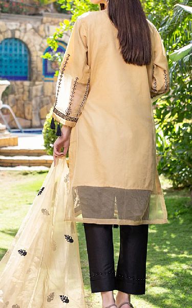 Mak Fashion Ivory Organza Suit | Pakistani Dresses in USA- Image 2