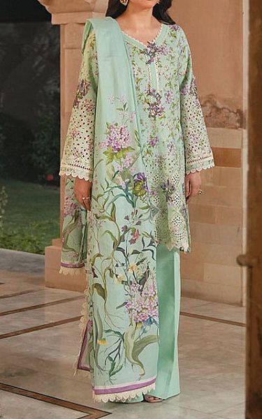 Manara Aqua Karandi Suit | Pakistani Winter Dresses in USA- Image 1