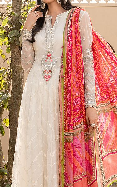 White Lawn Suit | Pakistani Dresses in USA