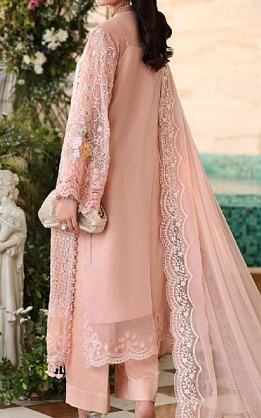 Maria B Pink Chiffon Suit | Pakistani Embroidered Chiffon Dresses USA- Image 2