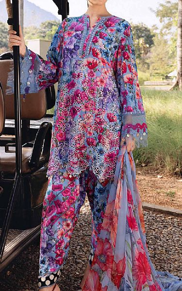 Maria B Multi Lawn Suit | Pakistani Lawn Dress in USA- Image 1