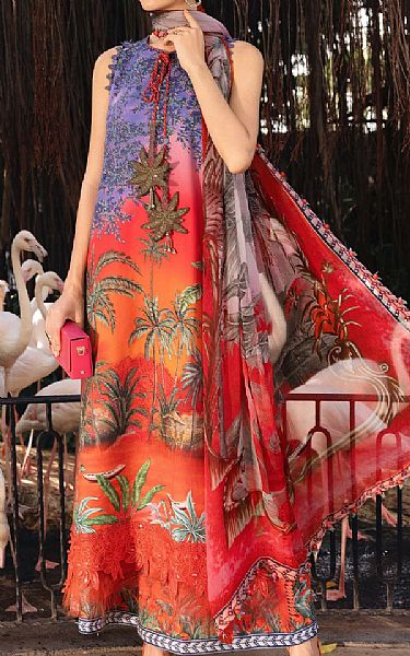 Maria B Multi Lawn Suit | Pakistani Lawn Dress in USA- Image 1