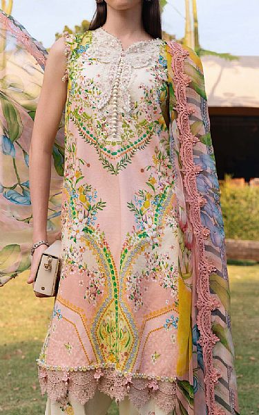 Maria B Cavern Pink Lawn Suit | Pakistani Lawn Dress in USA- Image 2