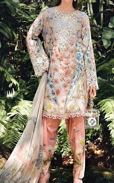 Maria B Multi Lawn Suit | Pakistani Lawn Dress in USA- Image 1