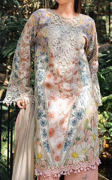 Maria B Multi Lawn Suit | Pakistani Lawn Dress in USA- Image 2