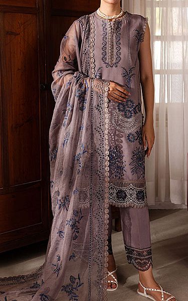 Marjjan Mauve Viscose Suit | Pakistani Winter Dresses in USA- Image 1