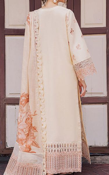 Marjjan Ivory Lawn Suit | Pakistani Lawn Dress in USA- Image 2