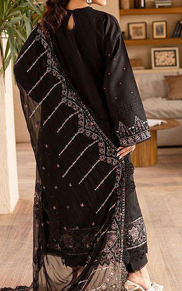 Marjjan Black Lawn Suit | Pakistani Lawn Dress in USA- Image 2