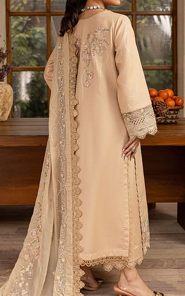 Marjjan Tan Lawn Suit | Pakistani Lawn Dress in USA- Image 2