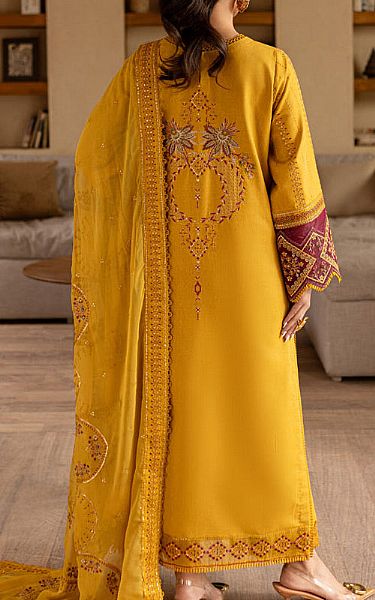 Marjjan Mustard Lawn Suit | Pakistani Lawn Dress in USA- Image 2