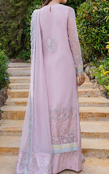 Marjjan Lilac Chiffon Suit | Pakistani Embroidered Chiffon Dresses USA- Image 2