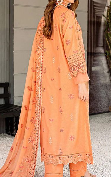 Marjjan Coral Karandi Suit | Pakistani Dresses in USA- Image 2