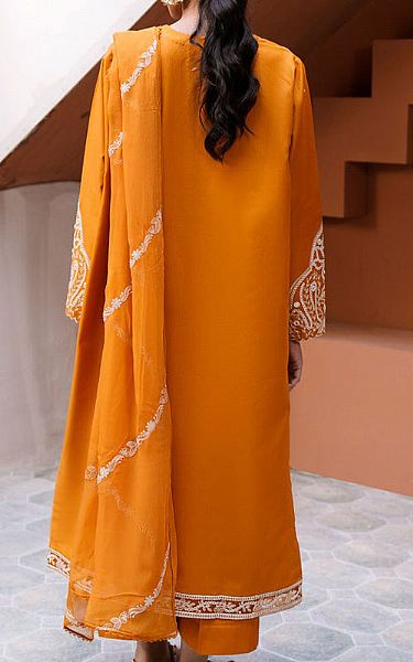 Marjjan Mustard Lawn Suit | Pakistani Lawn Dress in USA- Image 2