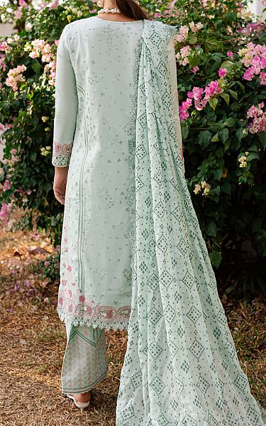 Marjjan Light Turquoise Lawn Suit | Pakistani Lawn Dress in USA- Image 2